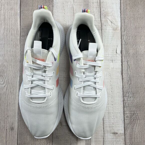 Adidas Women's Size 8 Puremotion Pride Running Shoes Sneakers White GY6797 - Picture 4 of 13